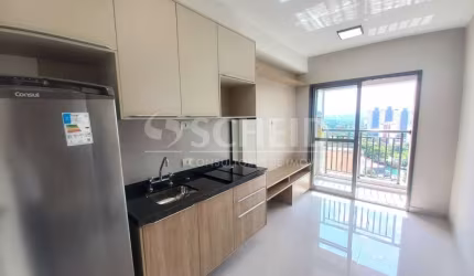 Studio de 29m² mobiliado com varanda para alugar no Jardim Prudência
