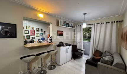 APARTAMENTO COM 2 DORMITÓRIOS E VAGA FIXA EM CONDOMINIO COMPLETO