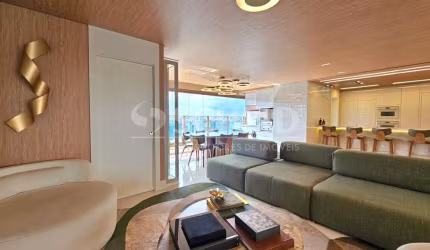 Apartamento no Campo Belo 147 mts, 3 suites e 2 vaga - Condominio novo