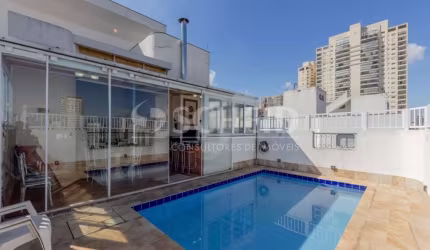 MARAVILHOSA COBERTURA DUPLEX NA MELHOR LOCALIZAÇÃO DO BROOKLIN