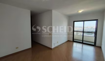 Apartamento para locação, 3 dormitórios, 1 suíte, 2 vagas, 74m² em Interlagos.