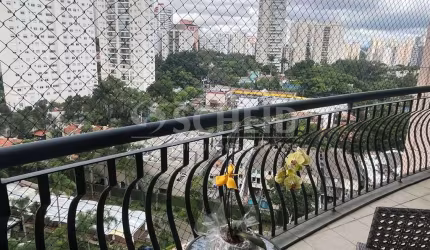 Apartamento á Venda no Alto da Boa Vista com 140m², 4 quartos sendo 3 suítes, 3 vagas.