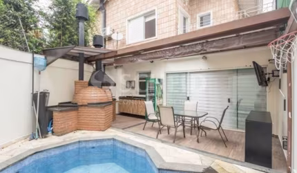 casa a venda no Alto da boa vista casa  em condomínio fechado, espaço gourmet, piscina privativa