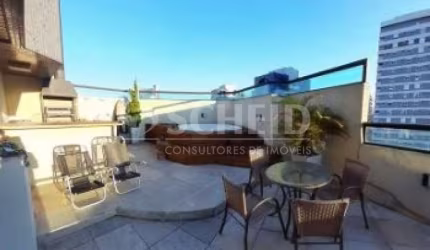 Excelente cobertura - triplex na Chácara Santo Antônio