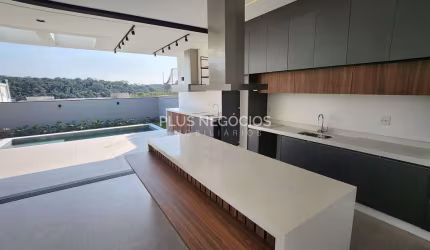 Magnífico Sobrado em Alphaville Nova Esplanda 4: Vista Deslumbrante para o Pôr do Sol, Proximidade