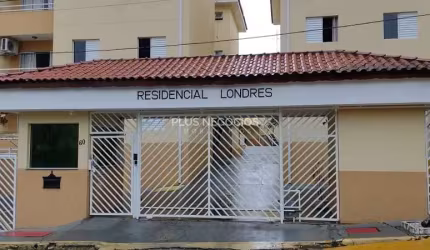 Apartamento à venda no Condomínio Residencial Londres, 2 quartos, suíte, 72m² + quintal de 13m² - S