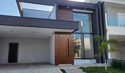 Casa moderna no Condomínio Le France, 3 suítes, 250m², área gourmet, piscina opcional, infraestrutu
