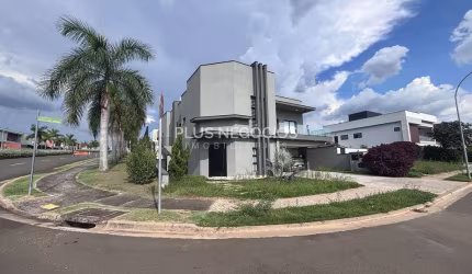 Casa de Alto Padrão para Locação e Venda no Condomínio Alphaville Nova Esplanada 3 – 4 Suítes, Pisc