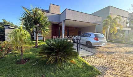 Linda Casa para Venda e Locação no Alphaville Nova Esplanada 3 - 2 suítes e vista da área gourmet p