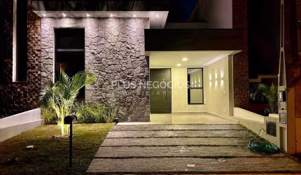 Casa Térrea no Jardim Terras de São Francisco – 3 Suítes, Área Gourmet, 3 Vagas e Infraestrutura pa