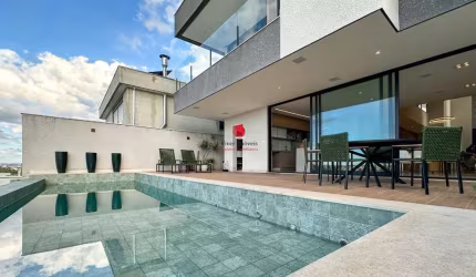 Casa em condomínio fechado com 4 quartos à venda na Rua Taurus, 162, Portal do Sol, Contagem por R$ 4.600.000