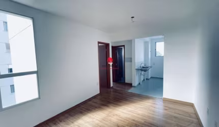 Apartamento com 2 quartos para alugar na Contagem, 190, Nacional, Contagem por R$ 1.050
