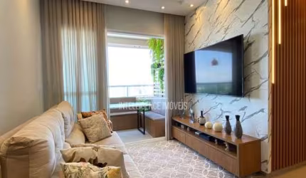 Apartamento à venda com 3 quartos sendo 2 suítes, andar alto e sol da manhã no Edifício Porto Real,