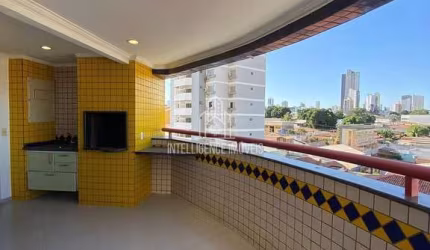 Apartamento à venda com 3 quartos sendo 2 suítes e varanda com churrasqueira em 168m² de área útil