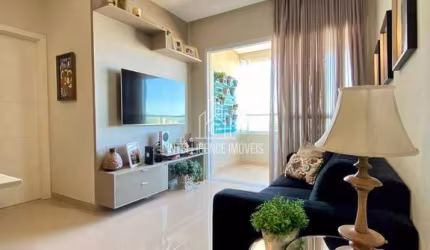 Apartamento à venda  com 3 quartos com 2 suítes, andar alto em 100m² com móveis planejados, Edifíci
