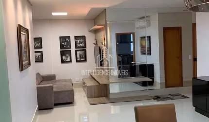 Apartamento para locação com 2 suítes + escritório em 114m², mobiliado, Edifício Cuiabá Central Par