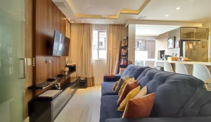 Lindo Apartamento mobiliado com 1 suíte mais 1 quarto à venda no bairro Costa e Silva em Joinville SC