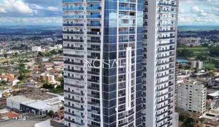 Apartamento a venda Mobiliado com 3 suítes no Cotê D´Azur Oficinas, Ponta Grossa