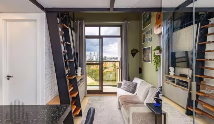 Loft com 1 dormitório à venda por R$ 415.000,00 - Mossunguê - Curitiba/PR