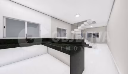 Excelente casa estilo sobrado (geminada) no Bairro Granada em Uberlândia