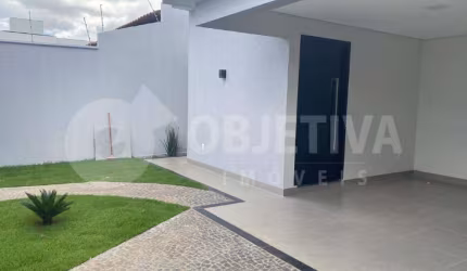 Casa Nova a venda no Bairro Minas Gerais em Uberlândia: Charme, Elegância e Conforto em Cada Detalhe!