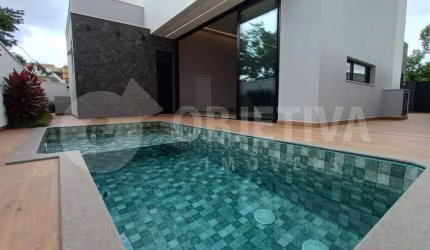 Excelente casa térrea a venda no Condomínio ARTS em Uberlândia