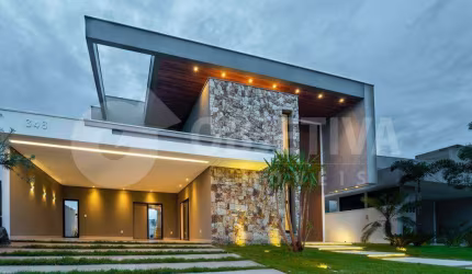 Casa em Condomínio à venda, 4 quartos, 4 suítes, 4 vagas, CONDOMÍNIO CYRELA RESIDENCIAL BURITIS - UBERLANDIA/MG