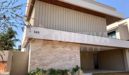 Belíssima casa estilo sobrado a venda no Cyrela dos Buritis em Uberlândia