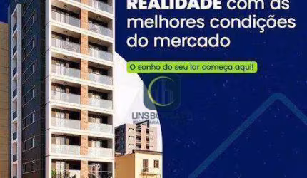 APARTAMENTO 02 DORMITORIOS, LAZER COMPLETO.