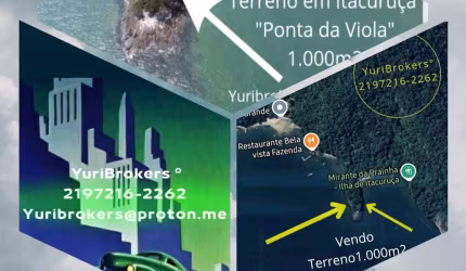 Vendo Terreno na Ilha de Itacuruça