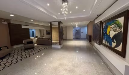 Apartamento 1 suite + 2 quartos semi mobiliado