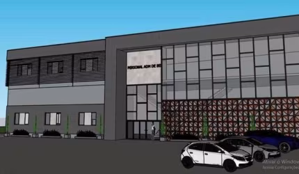 Galpão novo em Gaspar, com 10.000m2 para locação próximo a BR 470