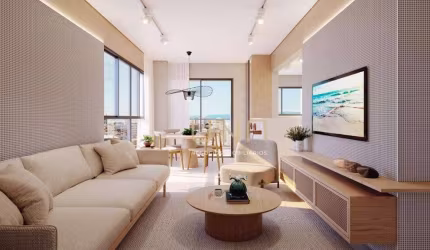 Apartamento com 2 dormitórios à venda, 79 m² por R$ 1.289.101,68 - Balneário - Florianópolis/SC