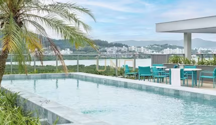 Apartamento com 2 dormitórios à venda, 71 m² por R$ 1.310.623,06 - Cacupé - Florianópolis/SC