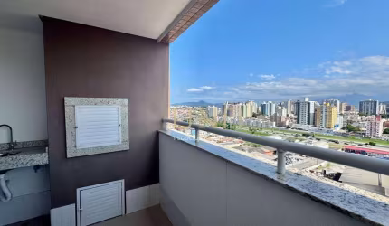 Apartamento com 3 dormitórios à venda, 93 m² por R$ 680.000,00 - Barreiros - São José/SC