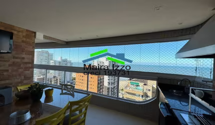 APARTAMENTO 3 SUÍTES - VISTA MAR - 2 VAGAS - 136 m² - AVIAÇÃO-PRAIA GRANDE