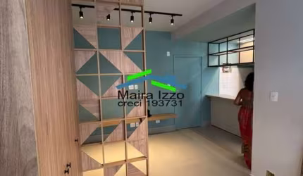 APARTAMENTO - KIT - REFORMADO - GARAGEM COLETIVA -  PONTA DA PRAIA - SANTOS
