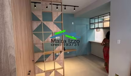 APARTAMENTO SALA LIVING - REFORMADO - PONTA DA PRAIA  - SANTOS