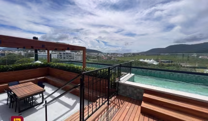 Apartamento duplex com 42,54m² privativos, 1 suíte, no Novo Campeche