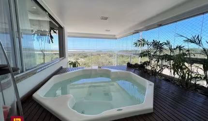 Apartamento com 3 suítes, varanda com jacuzzi, vista mar, no Campeche