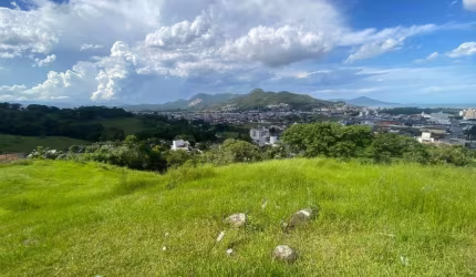 Terreno com VISTA MAR de 10.100 m², no bairro Boa Vista, em Biguaçu-SC