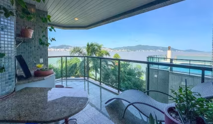 Apartamento vista mar - Bairro Coqueiros - 3 Dormitórios - 2 vagas - Florianópolis - SC