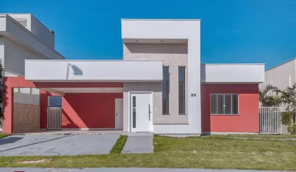 Brognoli Vende: casa em condomínio fechado com 03 domitorio, sendo 02 suites e duas vagas de garagem
