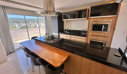 Cobertura Duplex com Vista Privilegiada - 3 Quartos | 118m² | Semi-Mobiliada