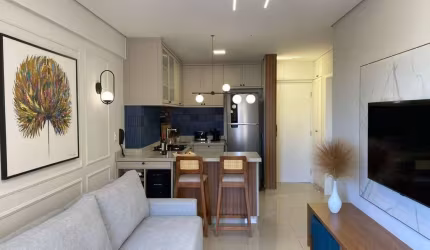 BROGNOLI VENDE- Apartamento em condomínio clube finamente mobiliado