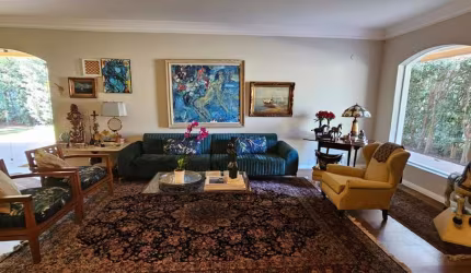 Casa em condomínio fechado com 4 quartos para alugar na Alameda Polônia, Alphaville Residencial Um, Barueri, 380 m2 por R$ 33.491
