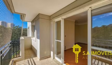 Apartamento com 3 quartos à venda na Avenida Marcos Penteado de Ulhôa Rodrigues, Tamboré, Santana de Parnaíba, 101 m2 por R$ 1.200.000