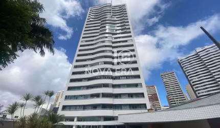 Apartamento no Condomínio do Edifício Chabloz com 127 m² 3 Suítes 3 wc 2 vagas. Cocó – Fortaleza/CE - AP0522