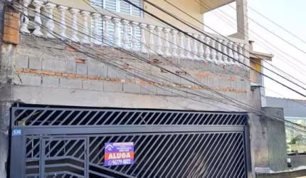 Sobrado para Locação em Guarulhos, Vila Silveira, 3 dormitórios, 1 suíte, 3 banheiros, 1 vaga