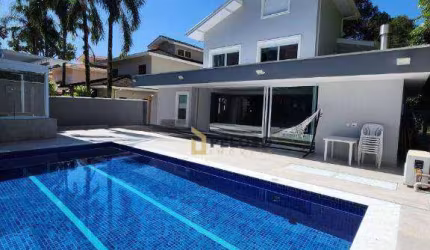 Sobrado em condomínio fechado | 450m² | 6 suítes | 8 vagas - Praia da Baleia - São Sebastião/SP